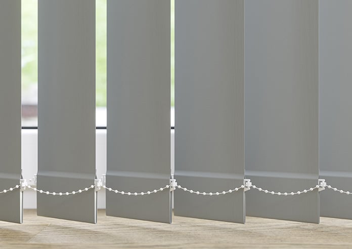 Palermo (Blackout), Graphite - Vertical Blind Slats - Image 3